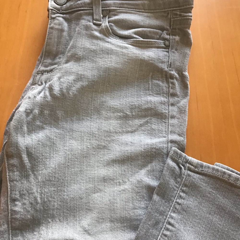 👖 PAIGE SKYLINE SKINNY 👖 GRAY-BLUE.